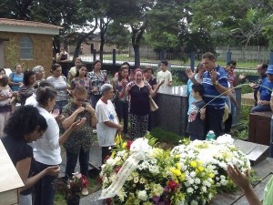 enterro do piloto Marlon Neves