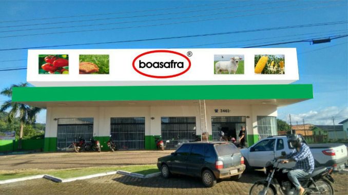 Fotomontagem da loja Boasafra