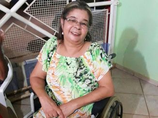 Maria José Vieira da Silva, 61, que é viúva do soldado da PM Alcides Carteiro Guerra, assassinado há 25 anos. Foto: Gisele Vaz