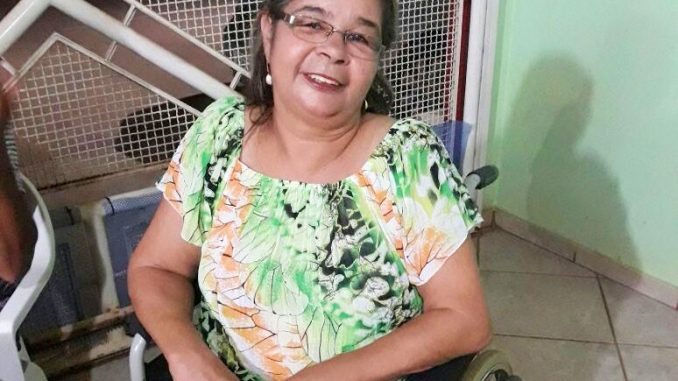 Maria José Vieira da Silva, 61, que é viúva do soldado da PM Alcides Carteiro Guerra, assassinado há 25 anos. Foto: Gisele Vaz