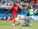 Romelu Lukaku faz o terceiro gol da Bélgica diante do Panamá (Francois Lenoir/Reuters/Direitos Reservados)