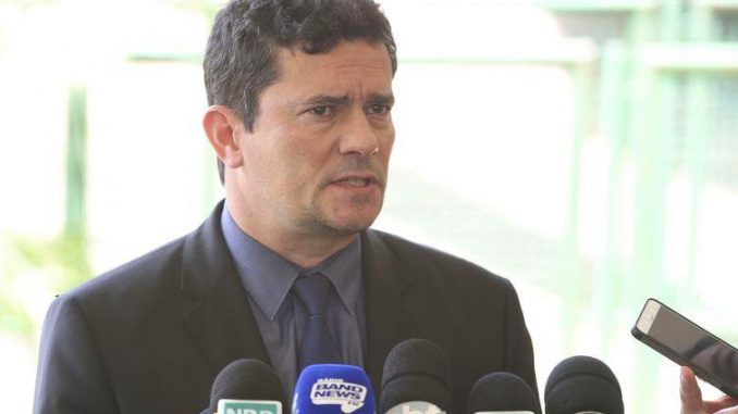 Sergio Moro anunciou mais dois nomes para compor a equipe do Ministério da Justiça (Valter Campanato/Agência Brasil)