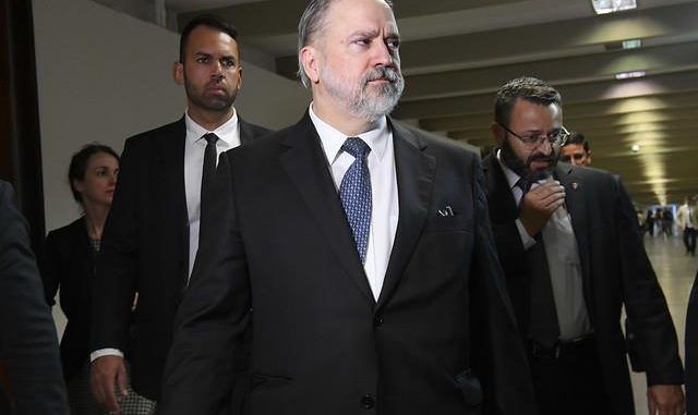 Indicado para assumir o cargo de procurador-geral da República, Augusto Brandão Aras, visita o Senado Federal. rrFoto: Roque de Sá/Agência Senado