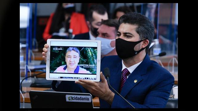 Vídeo exibido por Marcos Rogério na CPI da Covid mostra contradição da oposição a Bolsonaro