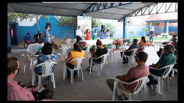 Lançando Programa de Aquisição de Alimentos 2021 em Ji-Paraná
