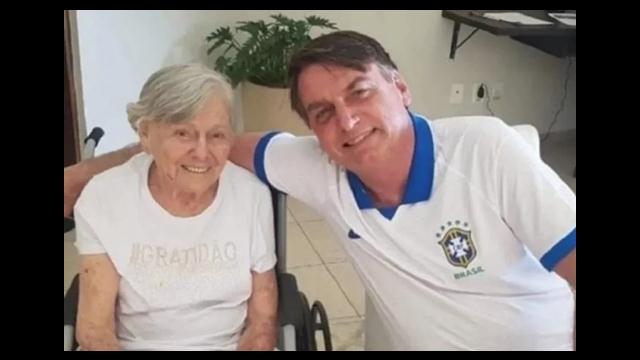 Morre a mãe do presidente Jair Bolsonaro