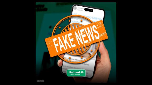 identificada Fake News contra a Unimed Centro Rondônia