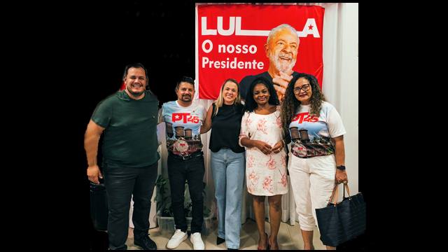 pt 45 anso cacoal Cláudia de Jesus celebra 45 anos do PT com militância em Cacoal