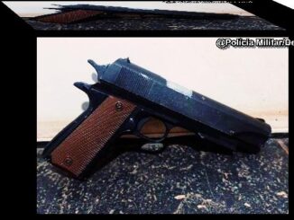 Flagrado com réplica de pistola agindo em Guajará-Mirim