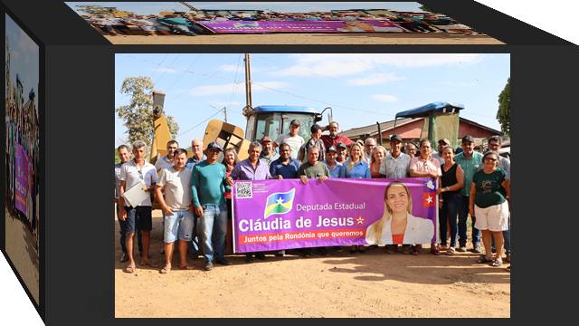 claudia rondominas Cláudia entrega tratores e equipamentos para agricultores de Ouro Preto