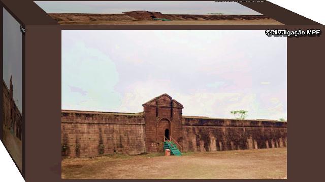 forte principe da beira Ação federal inspeciona Real Forte Príncipe da Beira