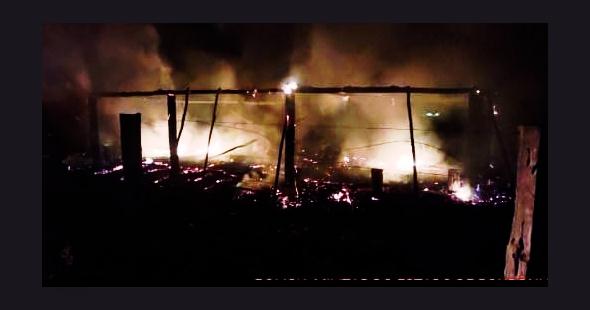 incendio aldeia indigena rondonia Denunciado incêndio criminoso em aldeia Puruborá