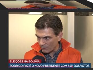 Bolivianos elegem Rodrigo Paz, um presidente de centro-direita