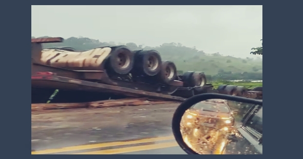 Acidente com mortes na BR-364 em Rondônia